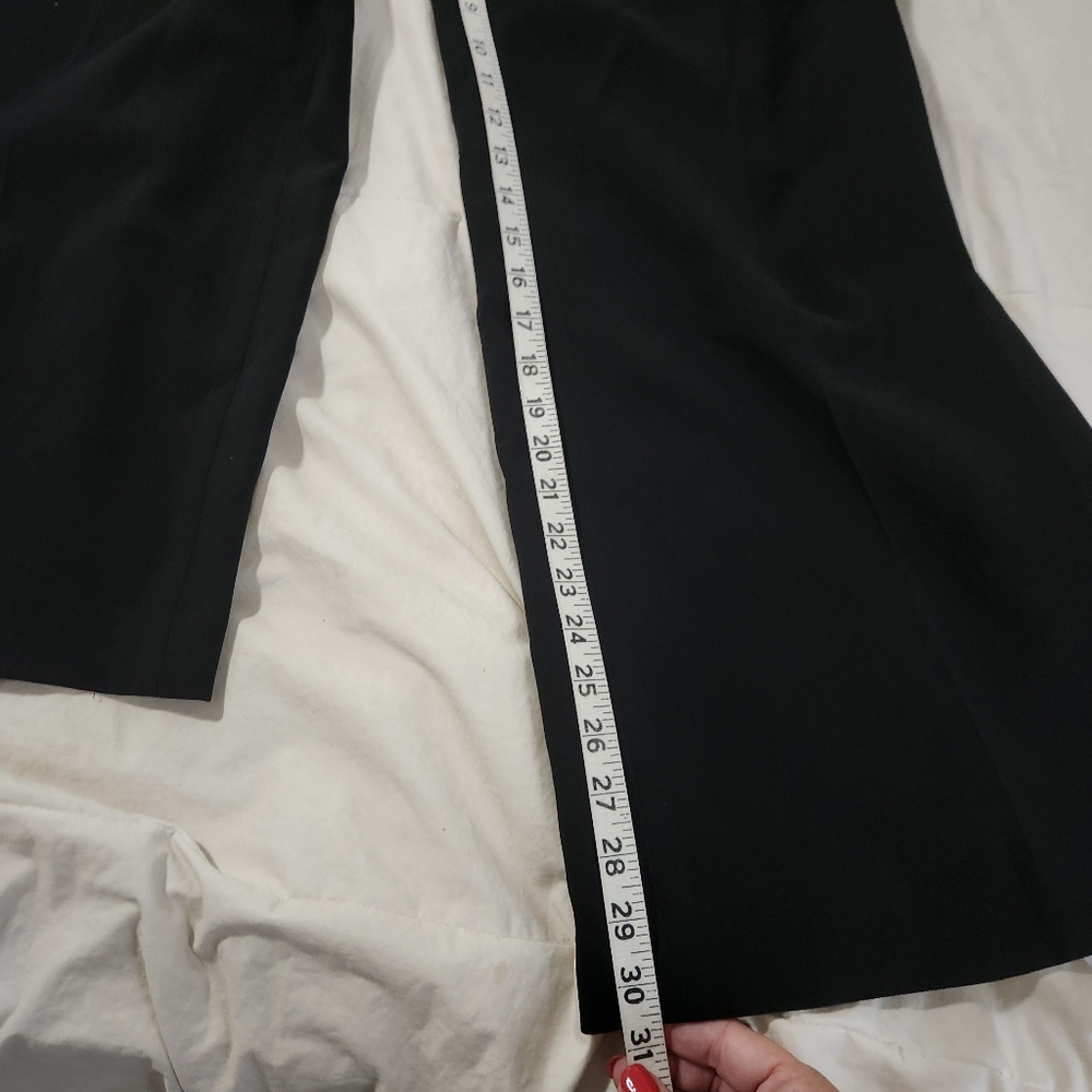 Lafayette 148 New York Black Wide Leg Pants - Picture 11 of 12